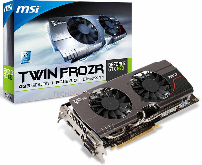 MSI GeForce GTX 680 Twin Frozr III 4 GB