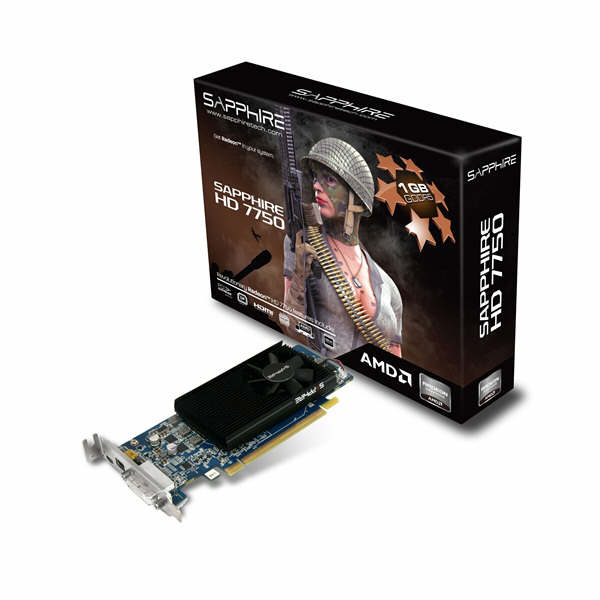 SAPPHIRE HD 7750 Low Profile 