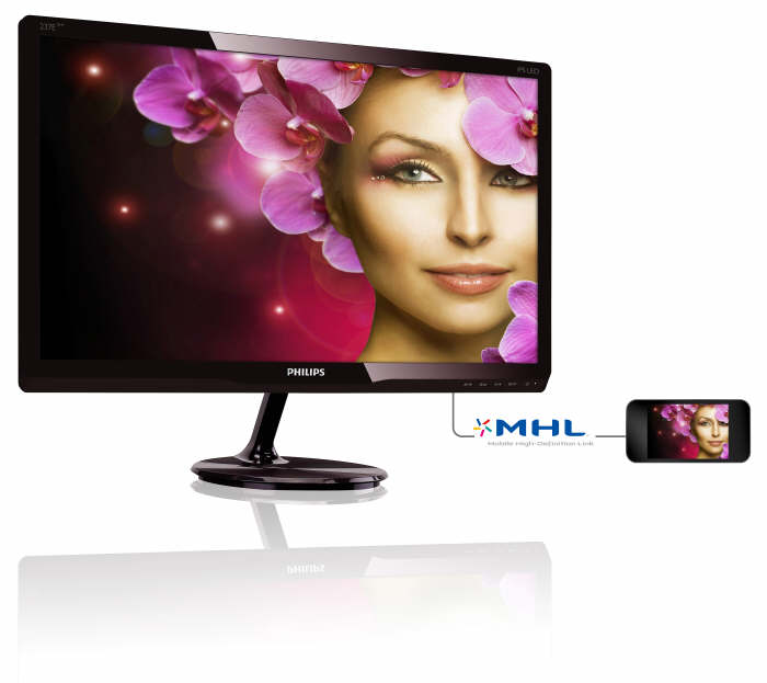 PHILIPS 237E4QHAD z matryc IPS i funkcj SmartMHL