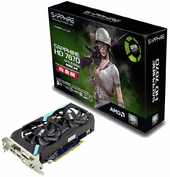Sapphire Radeon HD 7870 FleX  Dual-X Edition