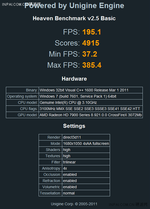 Trzy HD7970 przetestowane w trybie CrossFireX