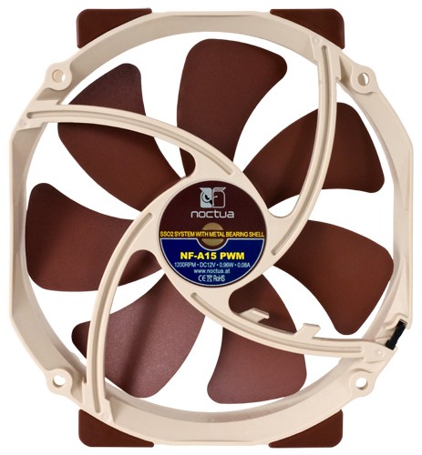 Noctua - trzy nowe wentylatory PWM 140mm 