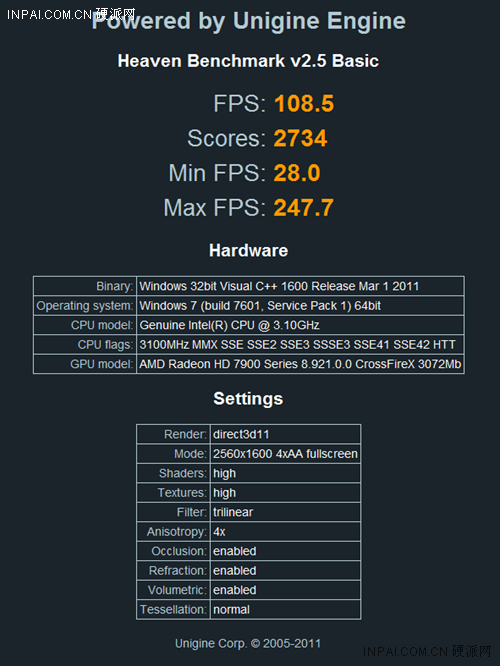 Trzy HD7970 przetestowane w trybie CrossFireX
