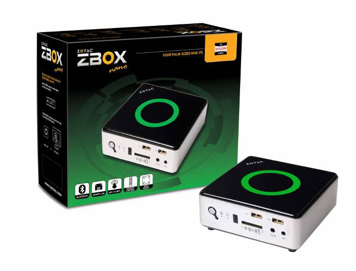ZOTAC przedstawia serie ZOTAC ZBOX nano AD12