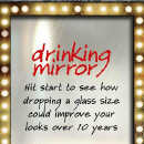 Obrazek Drinking Mirror czyli aplikacja do straszenia pijcych kobiet
