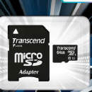 Obrazek TRANSCEND - 64GB w nowej karcie microSDXC