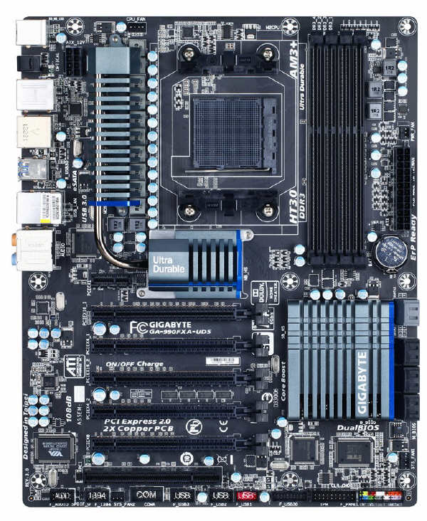 Gigabyte - Bios UEFI dla pyty 990FXA-UD5
