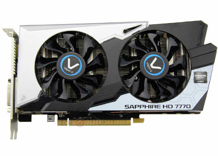 Sapphire Radeon HD 7770 Vapor-X Black Diamond