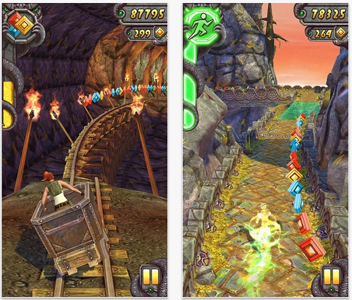 Temple Run 2 - 20 milionw pobra