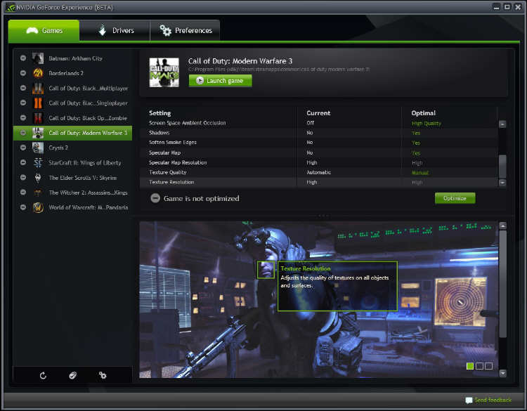 NVIDIA GeForce Experience - Open Beta udostpniona