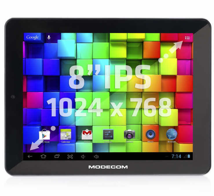 MODECOM FreeTAB 8014 IPS X4  – czterordzeniowy tablet