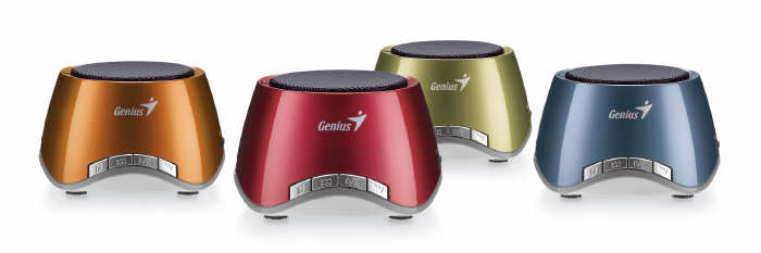 Genius SP-i320 - Mobilny gonik z odtwarzaczem MP3
