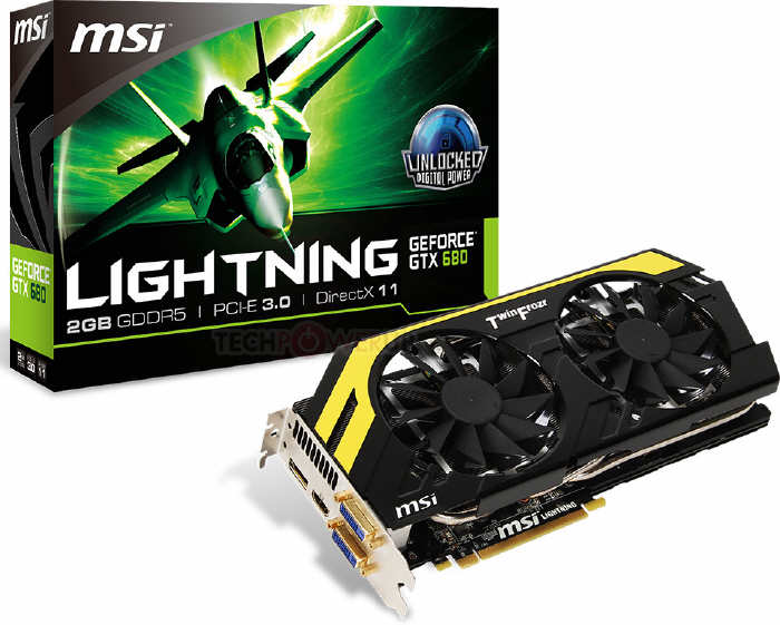 MSI GeForce GTX 680 Lightning-L