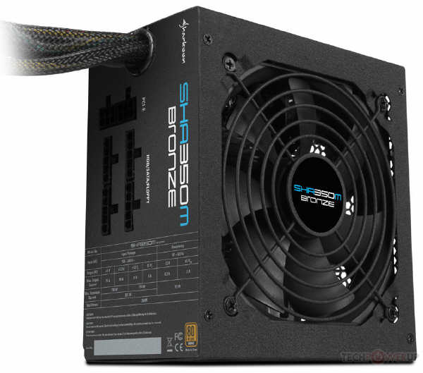 Sharkoon SHA350M Bronze 350W