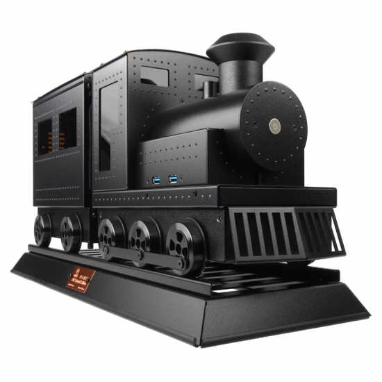 Lian Li PC-CK101SB - Stoi na biurku lokomotywa o mocy 300W