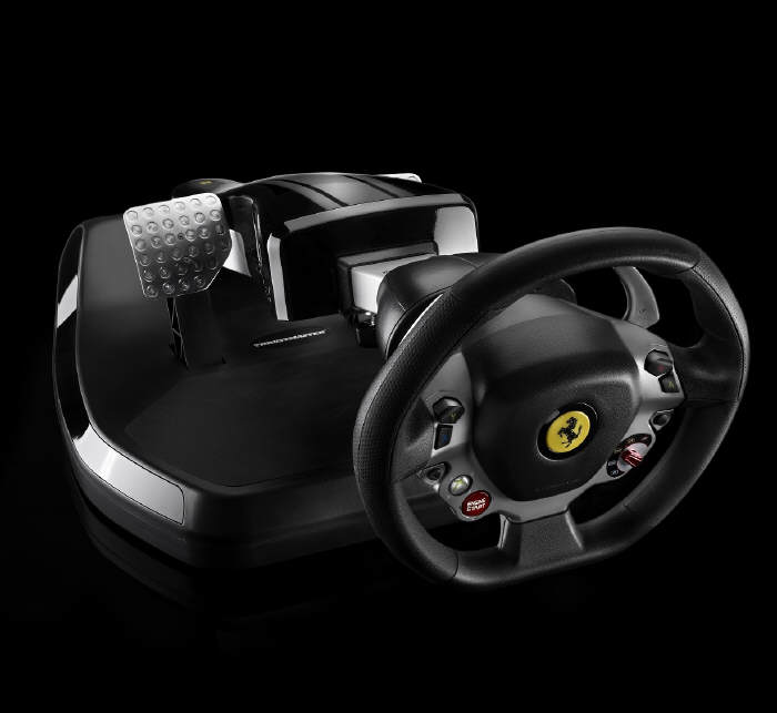 Ferrari Vibration GT 458 Italia - kokpit od Thrustmaster
