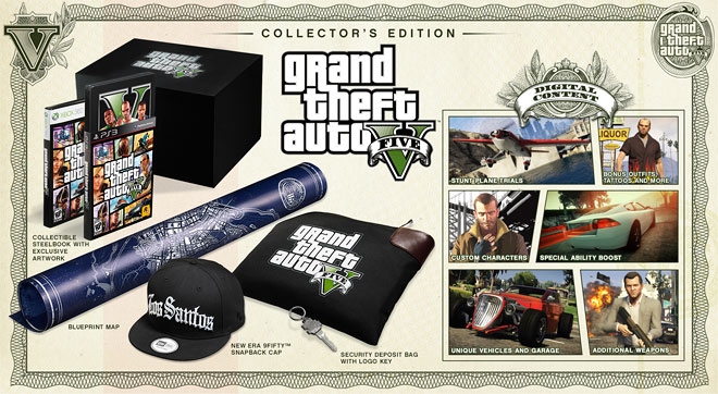GTA V w dwch wersjach kolekcjonerskich