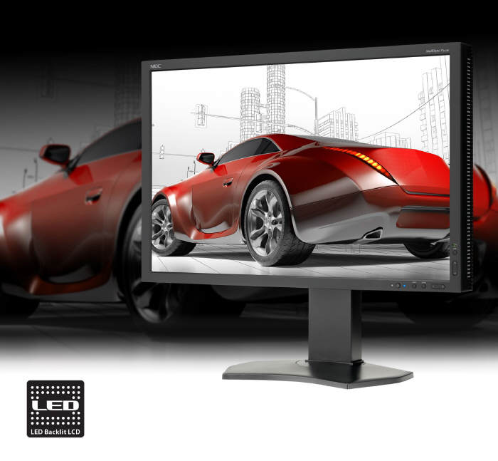 NEC MultiSync P242W do zastosowa profesjonalnych