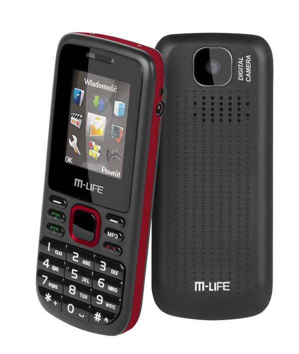 M-LIFE - prosty w obsudze, niedrogi telefon komrkowy