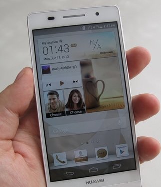 Huawei Ascend P6, najcieszy telefon na wiecie. 