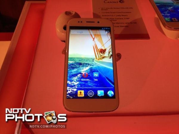 Indyjska odpowiedz na S4 - Micromax Canvas 4