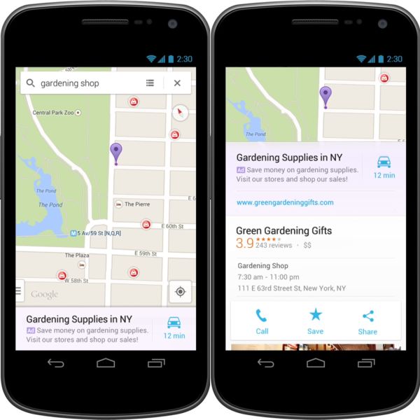 Czy widziae ju reklamy w Google Maps?
