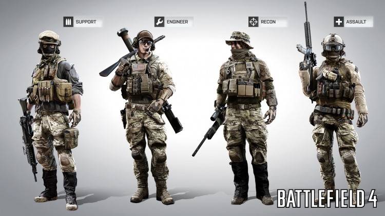 DICE zdradza dostpne klasy postaci w BF4