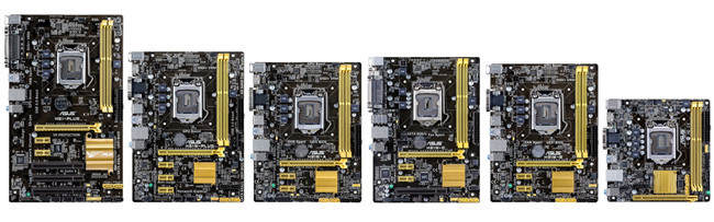 Asus - nowa seria pyt gwnych na chipsecie Intel H81