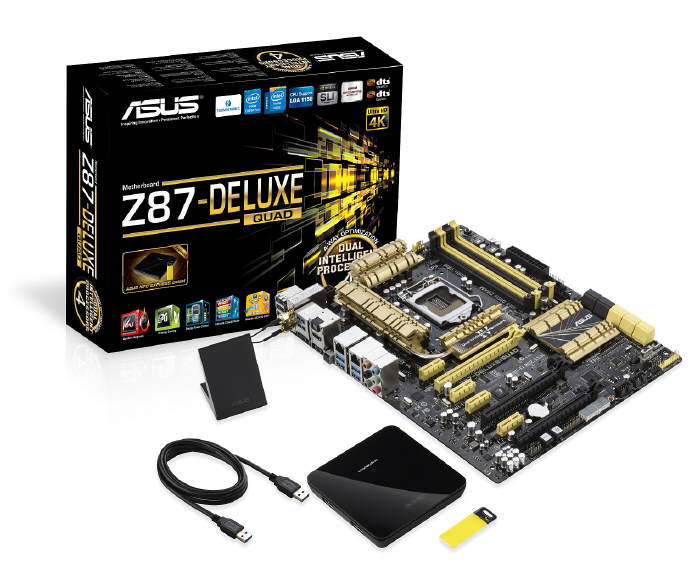 ASUS Z87-Deluxe/Quad - pyta gwna z certyfikatem Intel Thunderbolt 2