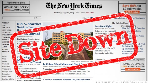 Strona New York Times zaatakowana przez syryjskich hakerw