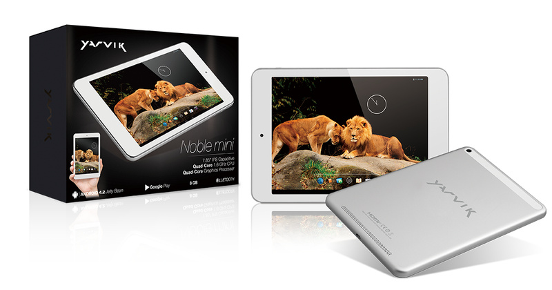 YARVIK nowe tablety z rodziny Noble - Noble mini 7.85” oraz Noble 10.1”
