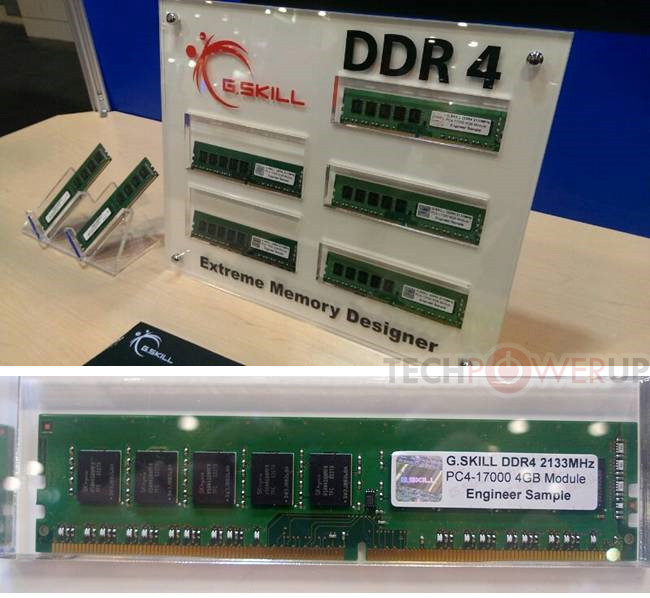 [SHORT] DDR4 od G.SKILL na IDF 2013
