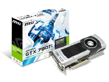 GeForce GTX 780 Ti ju prezentowany prze MSI i Gigabyte