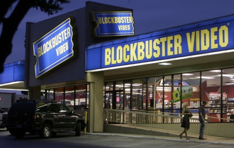 Sklepy Blockbuster zostan zamknite do koca tego roku