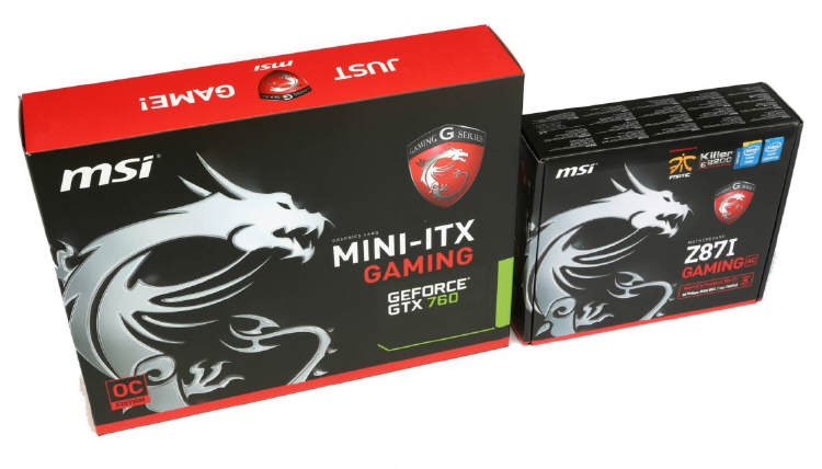 MSI - Mini-ITX Z87 i GeForce GTX 760 ITX