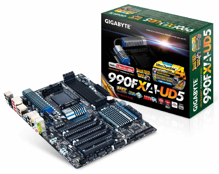 Gigabyte - Bios UEFI dla pyty 990FXA-UD5