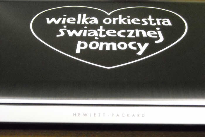 HP Polska razem z Wielk Orkiestr witecznej Pomocy