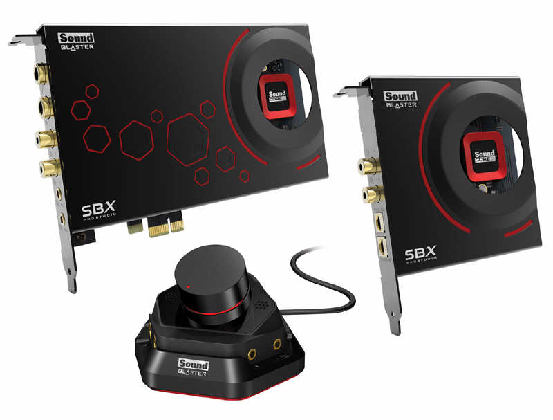 Creative Premiera kart Sound Blaster Zx oraz Sound Blaster ZxR