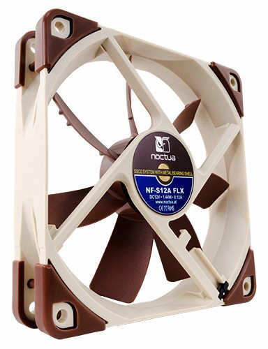 Noctua prezentuje nowe wentylatory NF-S12A 120 mm