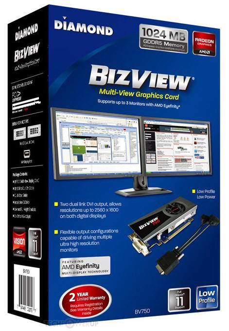 Diamond Multimedia Radeon HD 7750 BizView