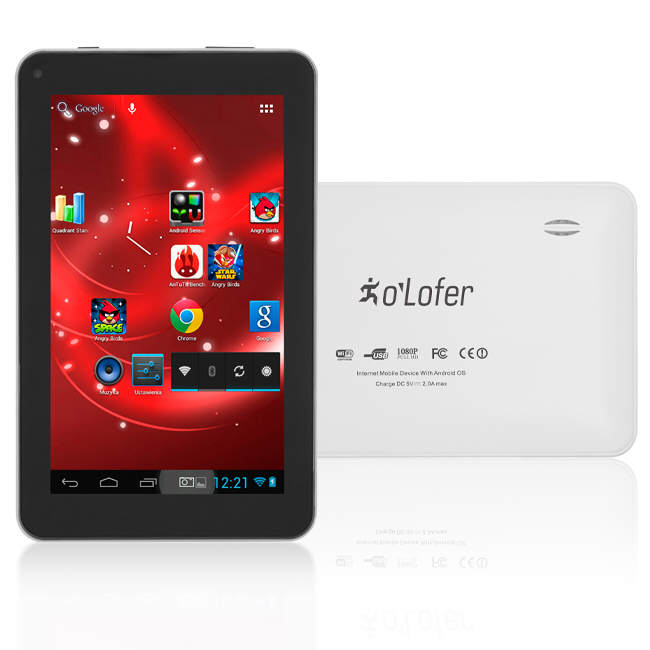 o’Lofer JustTab C744 - nowy, niedrogi tablet 