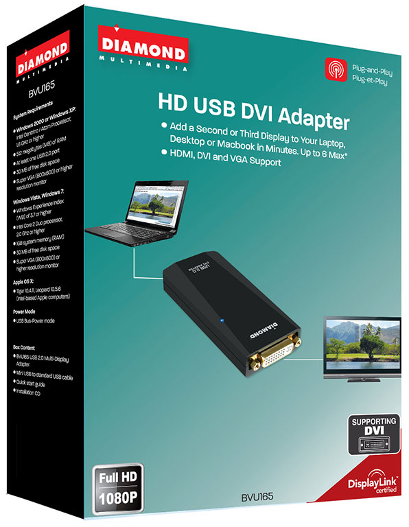 Adapter od Diamond Multimedia idealny dla laptopw