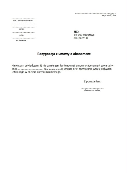 Jak NC+ na abonencie chciao zarobi...