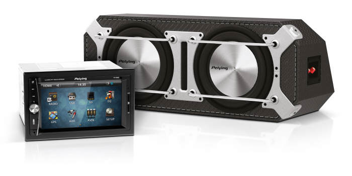 Nowoci car audio od Peiyinga