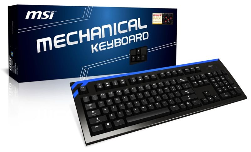GK-601 czyli mechaniczna klawiatura od MSI