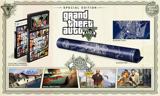 GTA V w dwch wersjach kolekcjonerskich