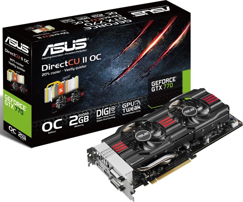 Asus GTX 770 DirectCU II zaprezentowany