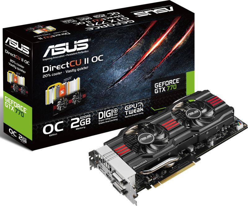 Asus GTX 770 DirectCU II zaprezentowany