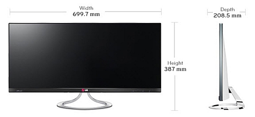 LG przedstawia nowy ultrapanoramiczny monitor