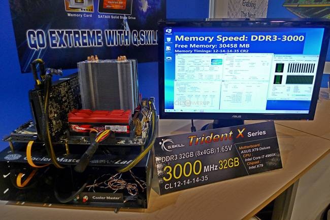 [SHORT] DDR4 od G.SKILL na IDF 2013